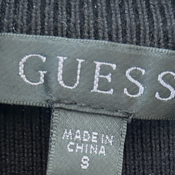 Guess Black Sweater with Gold Accents - Picture 7 of 7